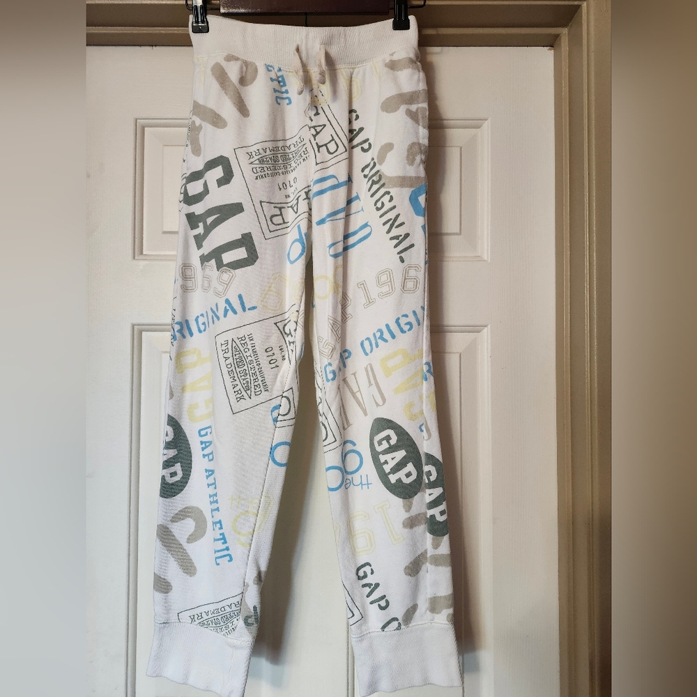 Gap kids logo print jogger size XL (12)